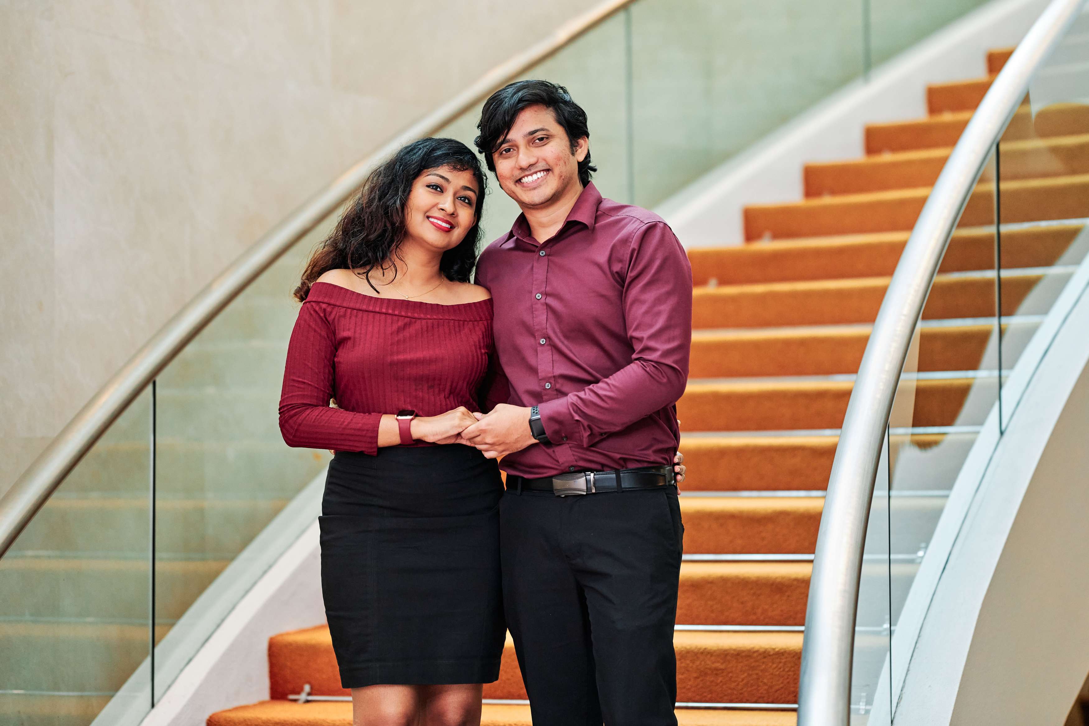 Rubenna and Deepu Rubenna and Deepu