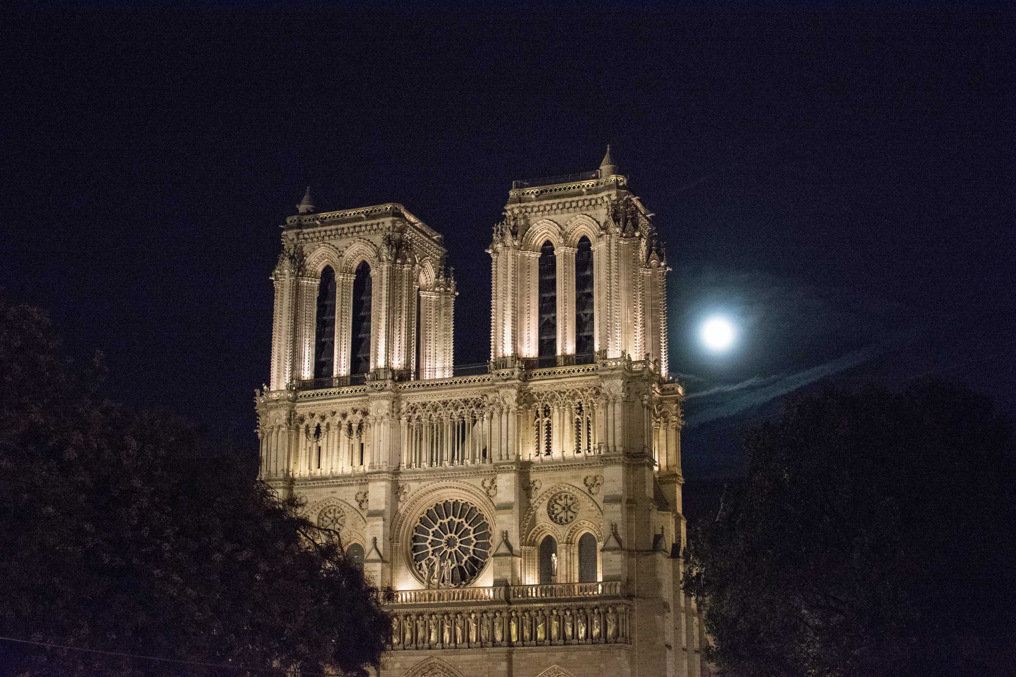 The Moon and the Notre Dame